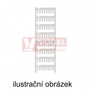 TM-I 12 MC NE OR štítek zasouvací pro značení vodičů, bez potisku, oranžový, v/š 12x4mm, PA66 (1164190000)