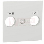 NU944118 Unica centrální deska pro TV-R/SAT zásuvku, barva bílá RAL9003