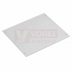 TG MPS-2516 montážní deska z ocelového plechu pro skříňky TG 2516, rozměr 152x220x2mm