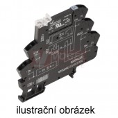 TOZ 120VUC 48VDC0,1A  TERMSERIES polovodičové relé, bipolar.tranzistor 1xpřep. 100mA 3-48VDC, patice š=6,4mm, pružin.svorky (1127090000)