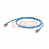 IE-C6FP8LB0075M40M40-B Patch kabel Cat.6 S/FTP, konektory RJ45/RJ45, IP20, modrý, délka 7,5m (1165900075)