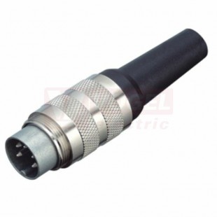 SAIS-M16-4/9 konektor M16/4pin/vidl/přímý, 6A/250V kov.tělo, pájené připojení, kódování žádné, pro montáž 0,14-0,75mm2, sevření 6-8mm, Ag kontakty, IP40, -40 + 85°C (1117970000)