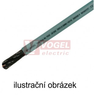 OZ-500   2x  1,5mm2 kabel flexibilní, PVC šedý, číslované žíly bez ze/žl (10090)