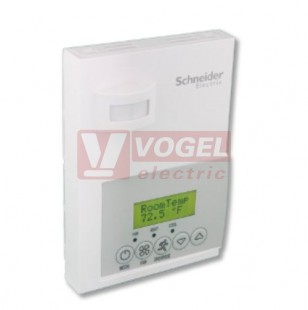 SE7305F5545W Fancoilový regulátor, Zigbee, analog. říz., s PIR