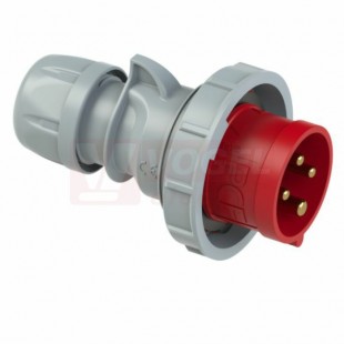 Vidlice 4P  16A 400V IP67 6h PCE0142-6TT,Turbo Twist bezšroubová, přímá